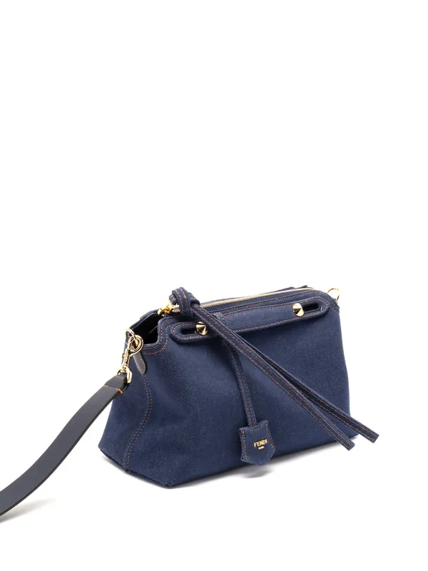 FENDI バイザウェイ ショルダーバッグ M | ブルー | FARFETCH JP