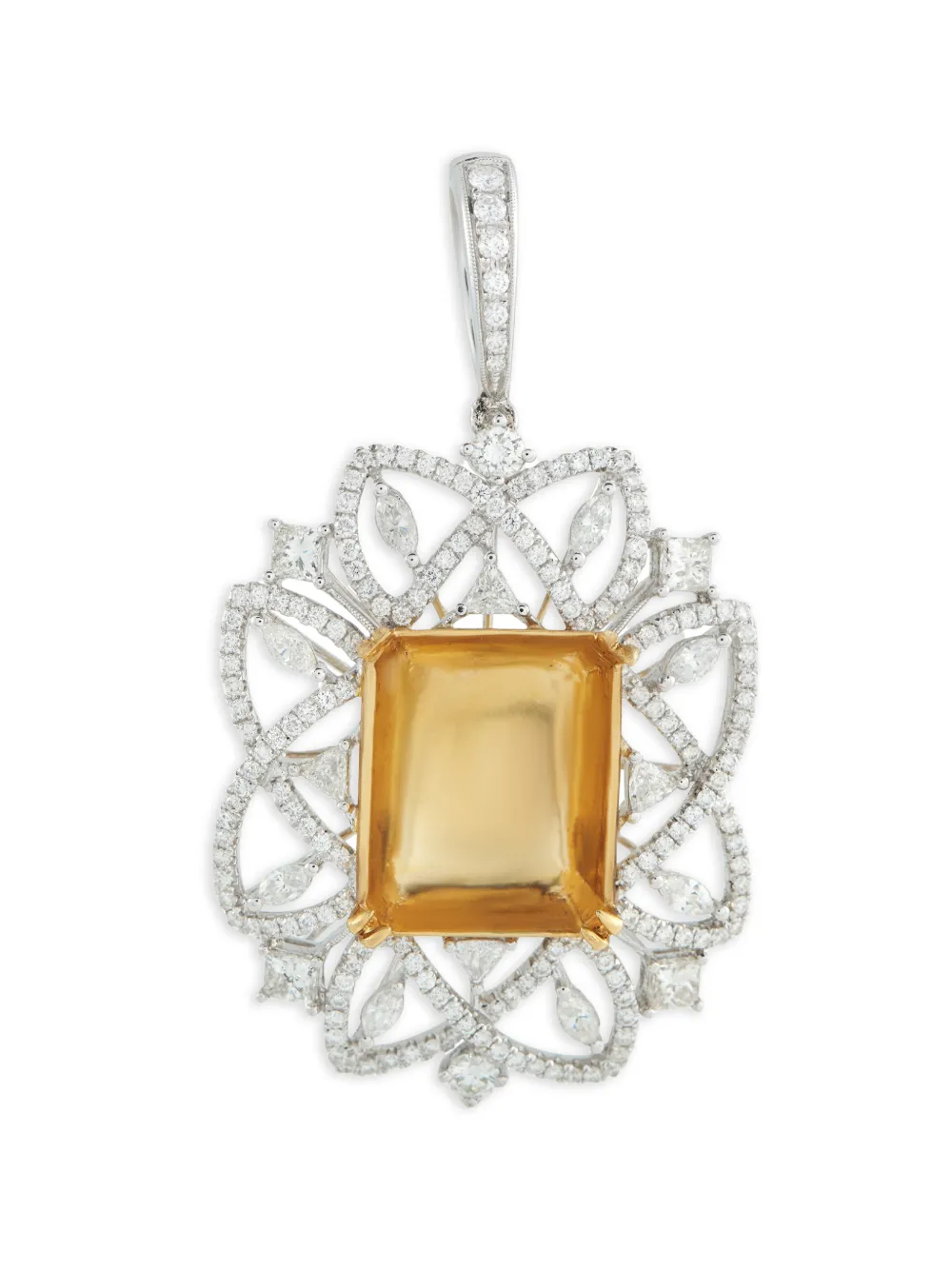 LB Exclusive diamond mounting pendant - Argento