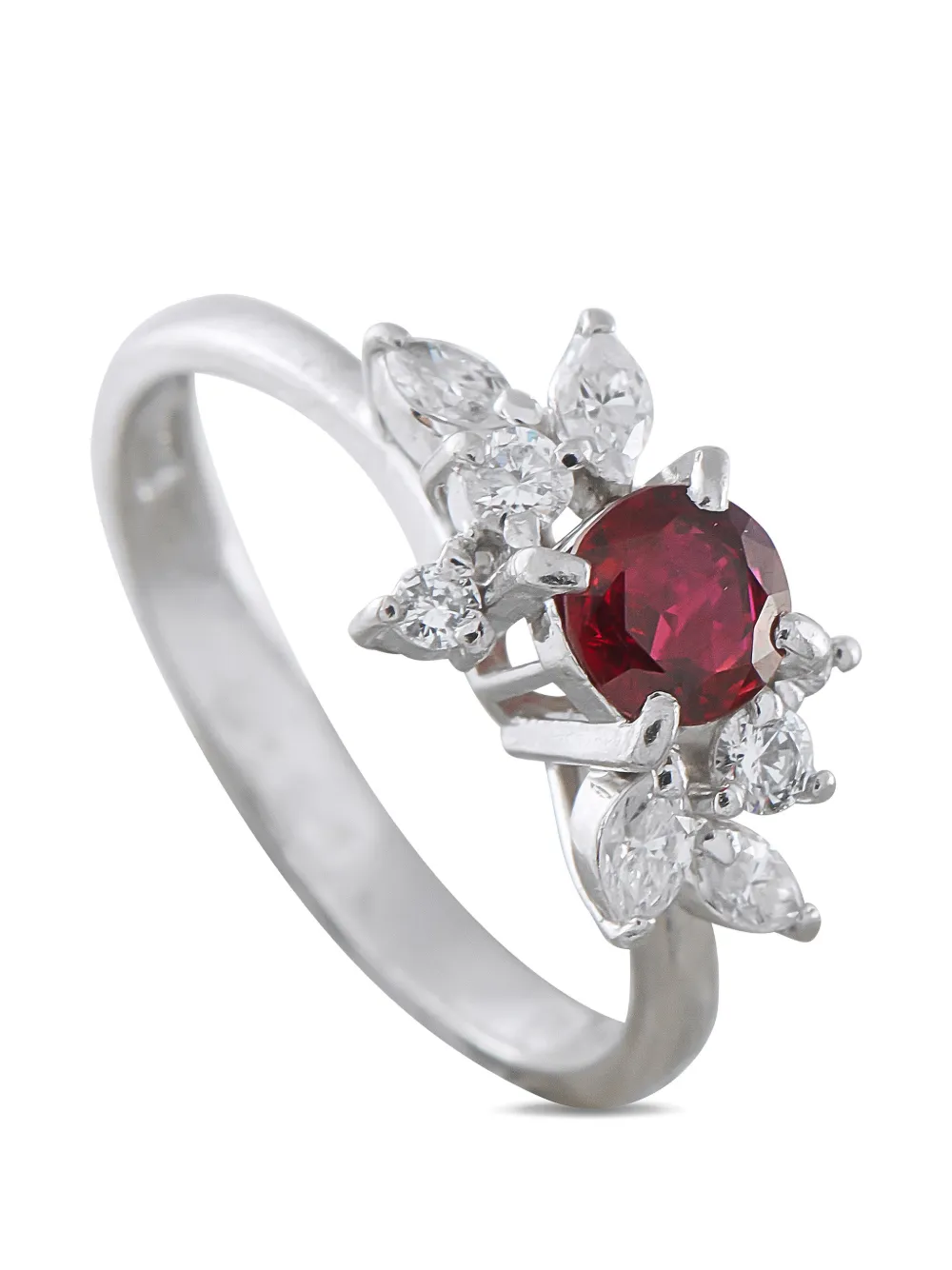 LB Exclusive ruby and diamond ring - Argento