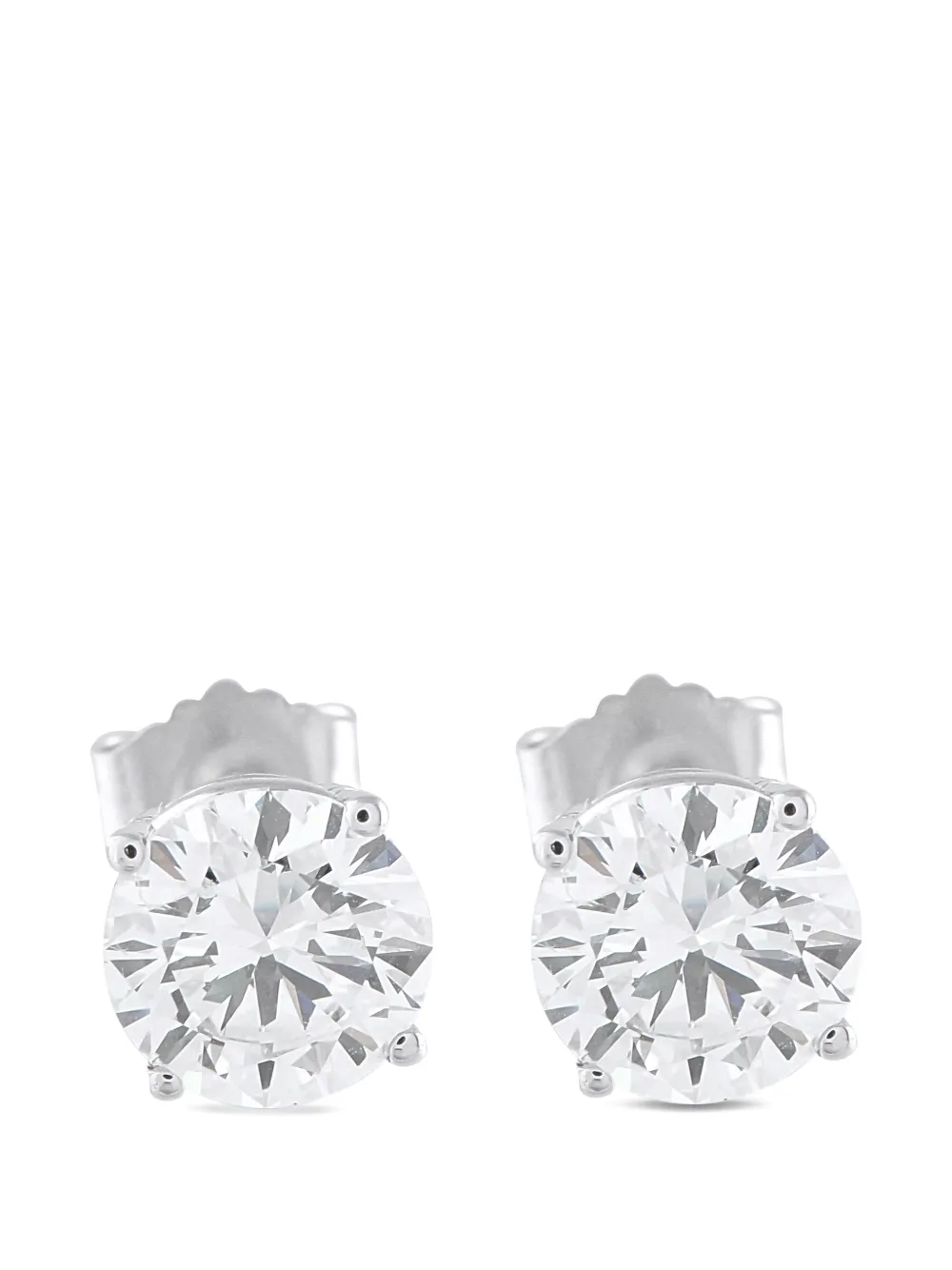 LB Exclusive diamond stud earrings - Argento
