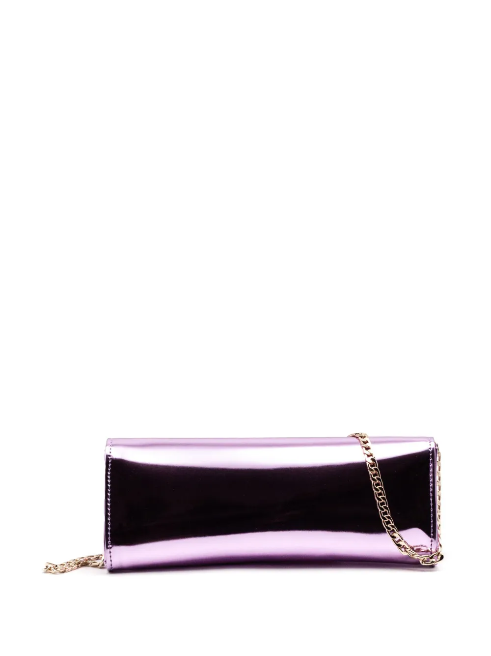 Castagna Metallic clutch Paars