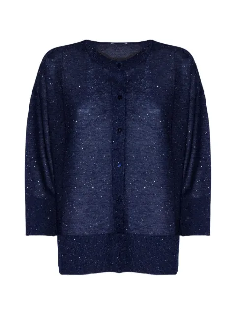 Kangra sequin-embellished cardigan