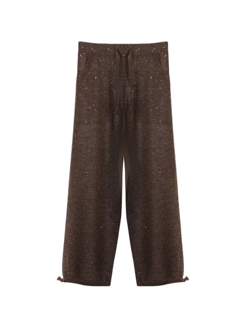 Kangra sequin-embellished trousers