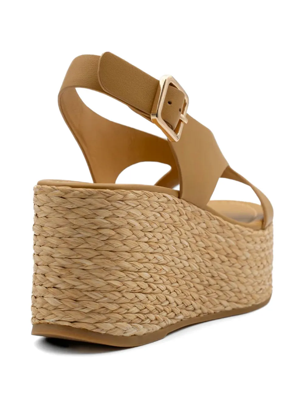 Paloma Barceló Hudson sandalen met sleehak Beige