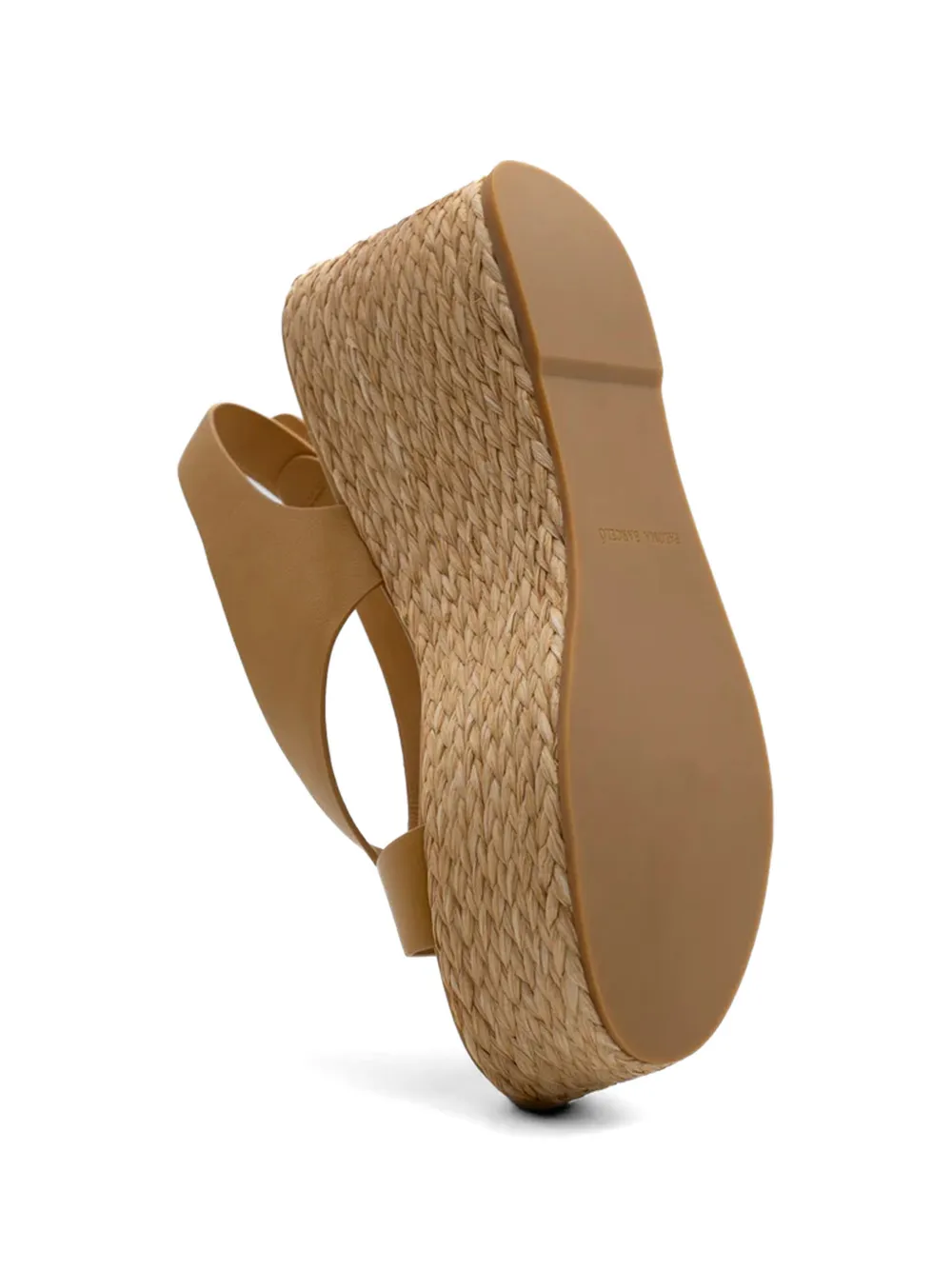 Paloma Barceló Hudson sandalen met sleehak Beige