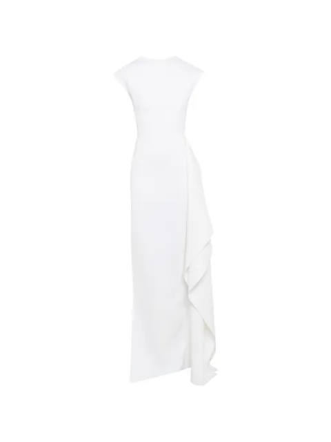 A.W.A.K.E. Mode draped-detail maxi dress