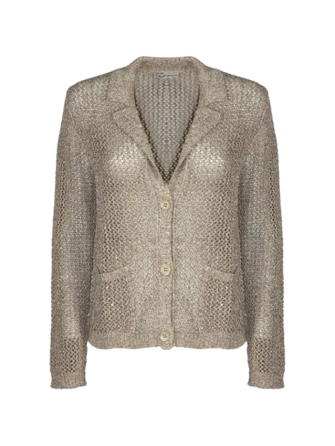Kangra sequin mesh blazer