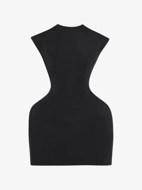 A.W.A.K.E. Mode sculpted mini dress
