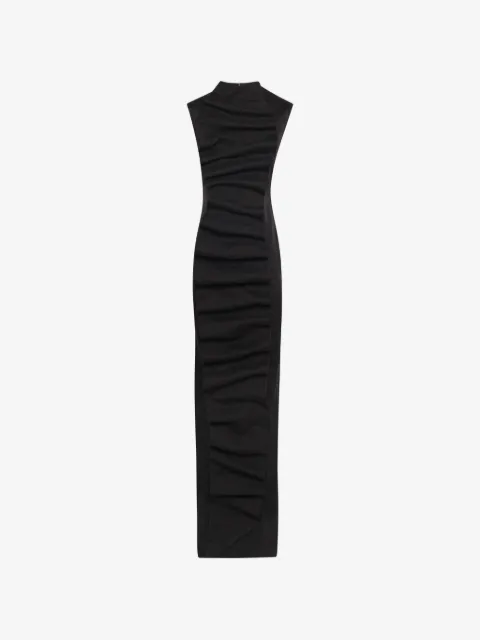 A.W.A.K.E. Mode draped-details maxi dress
