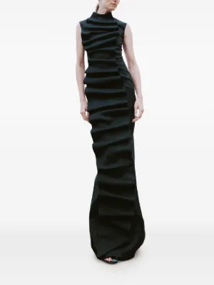 black low back mini dress WW32064] AWAKE