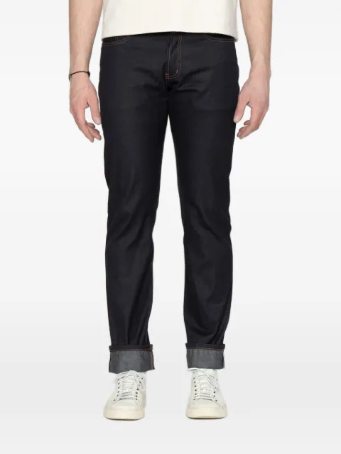 Naked and Famous streamline selvage jeans