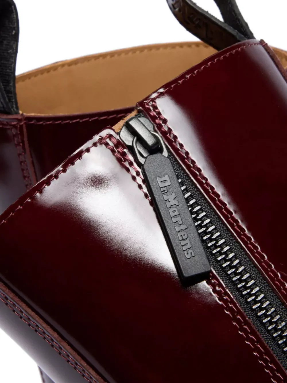 Dr. Martens Rejena Chelsea laarzen met rits Rood