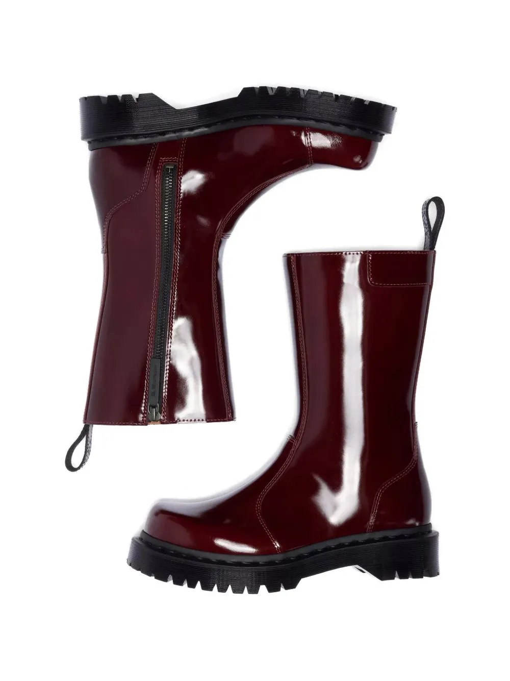 Dr. Martens Rejena Chelsea laarzen met rits Rood