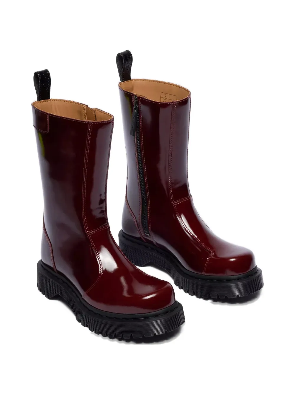 Dr. Martens Rejena Chelsea laarzen met rits Rood