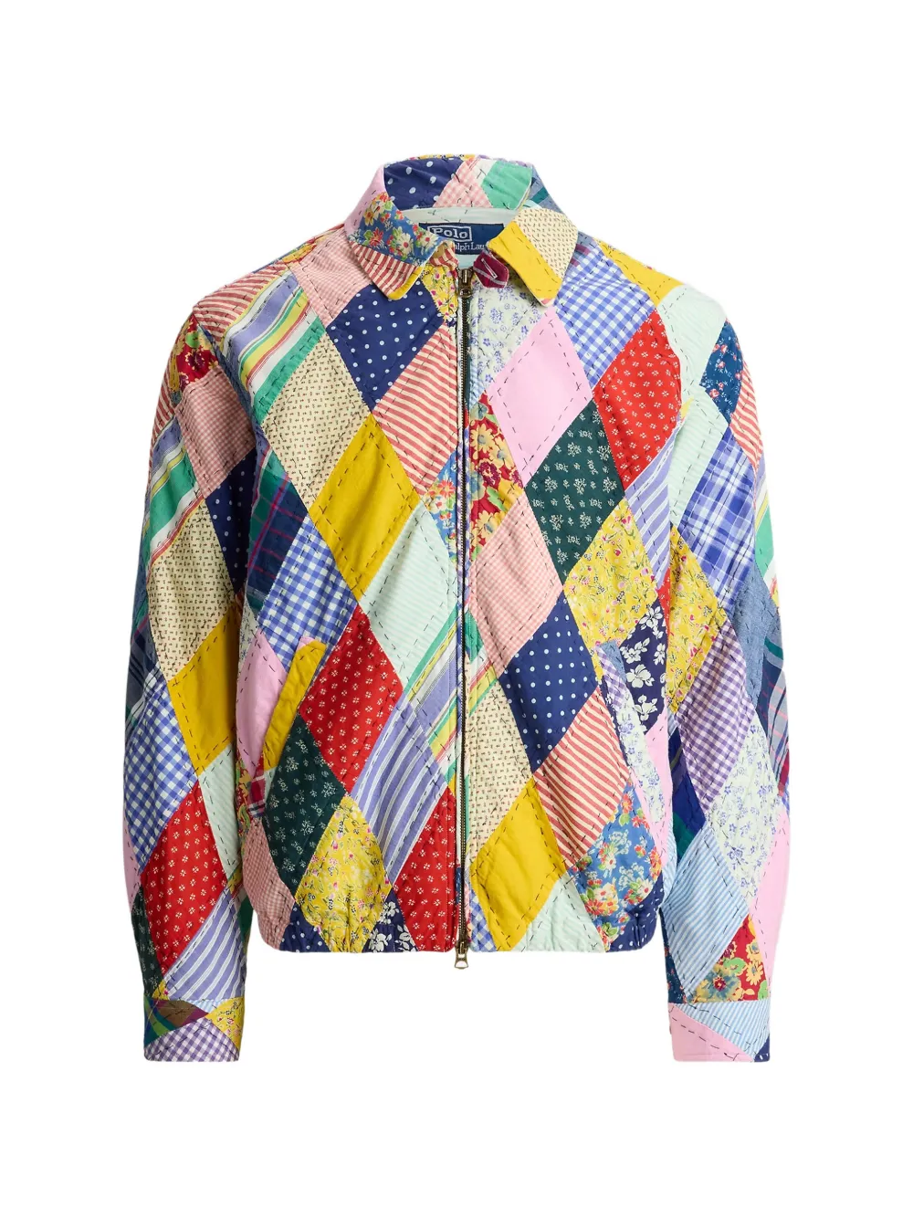 Polo Ralph Lauren floral patchwork jacket - Blau
