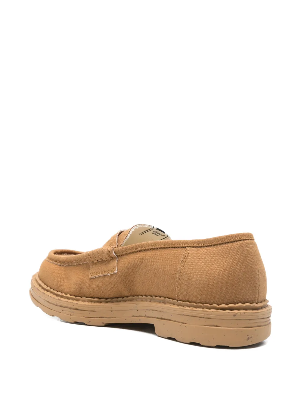 Maison MIHARA YASUHIRO logo-patch loafers Beige