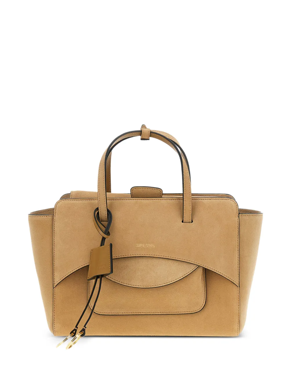 HIDESINS flap pocket tote bag - Toni neutri