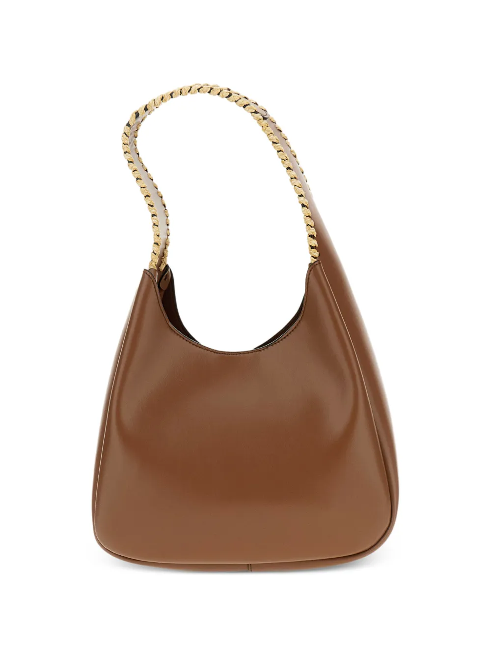 Stella McCartney Bolsa Tiracolo Pequena Com Alça Trançada | Marrom