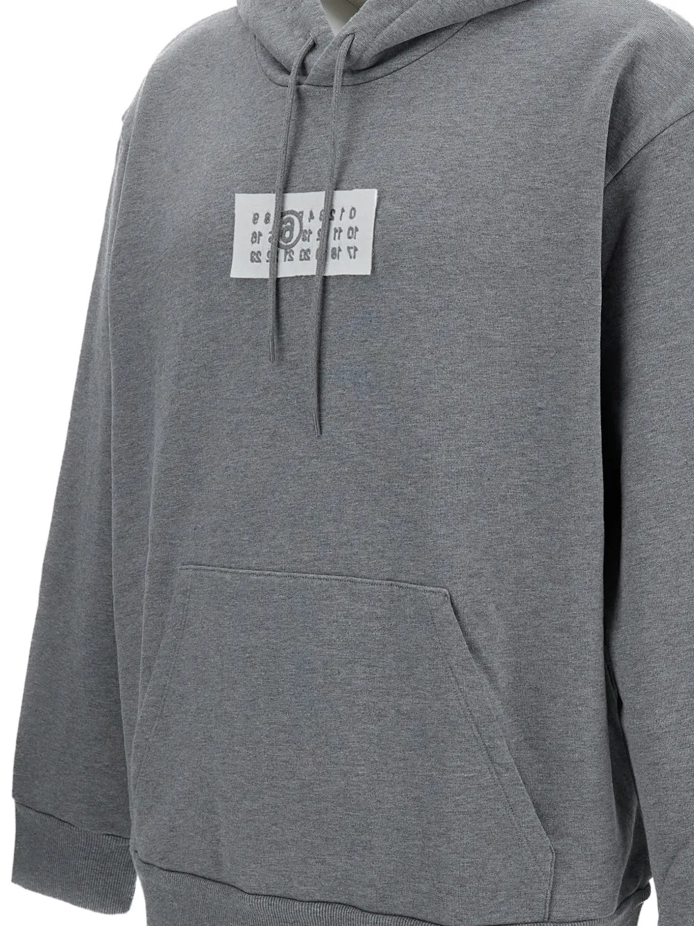 MM6 Maison Margiela logo hoodie Grijs
