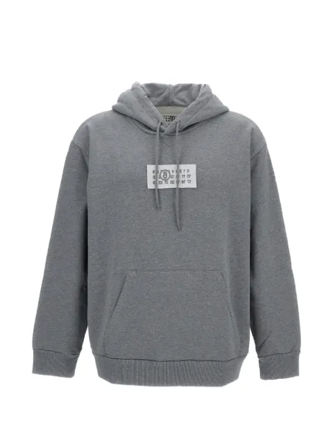 MM6 Maison Margiela logo hoodie