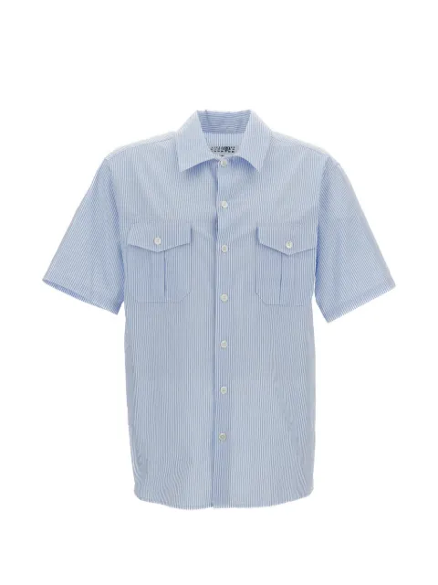 MM6 Maison Margiela pinstripe chest-pocket shirt