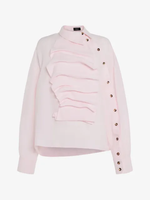 A.W.A.K.E. Mode button-embellishment blouse