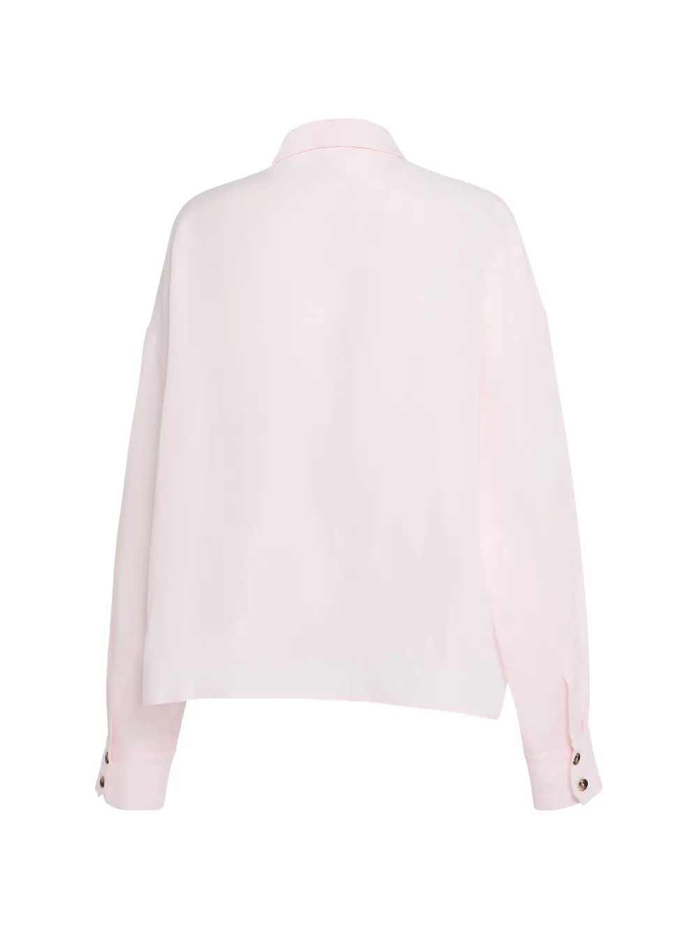 A.W.A.K.E. Mode Button-embellishment Blouse in Pink, view 3