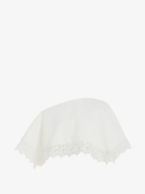 A.W.A.K.E. Mode lace-trim blouse