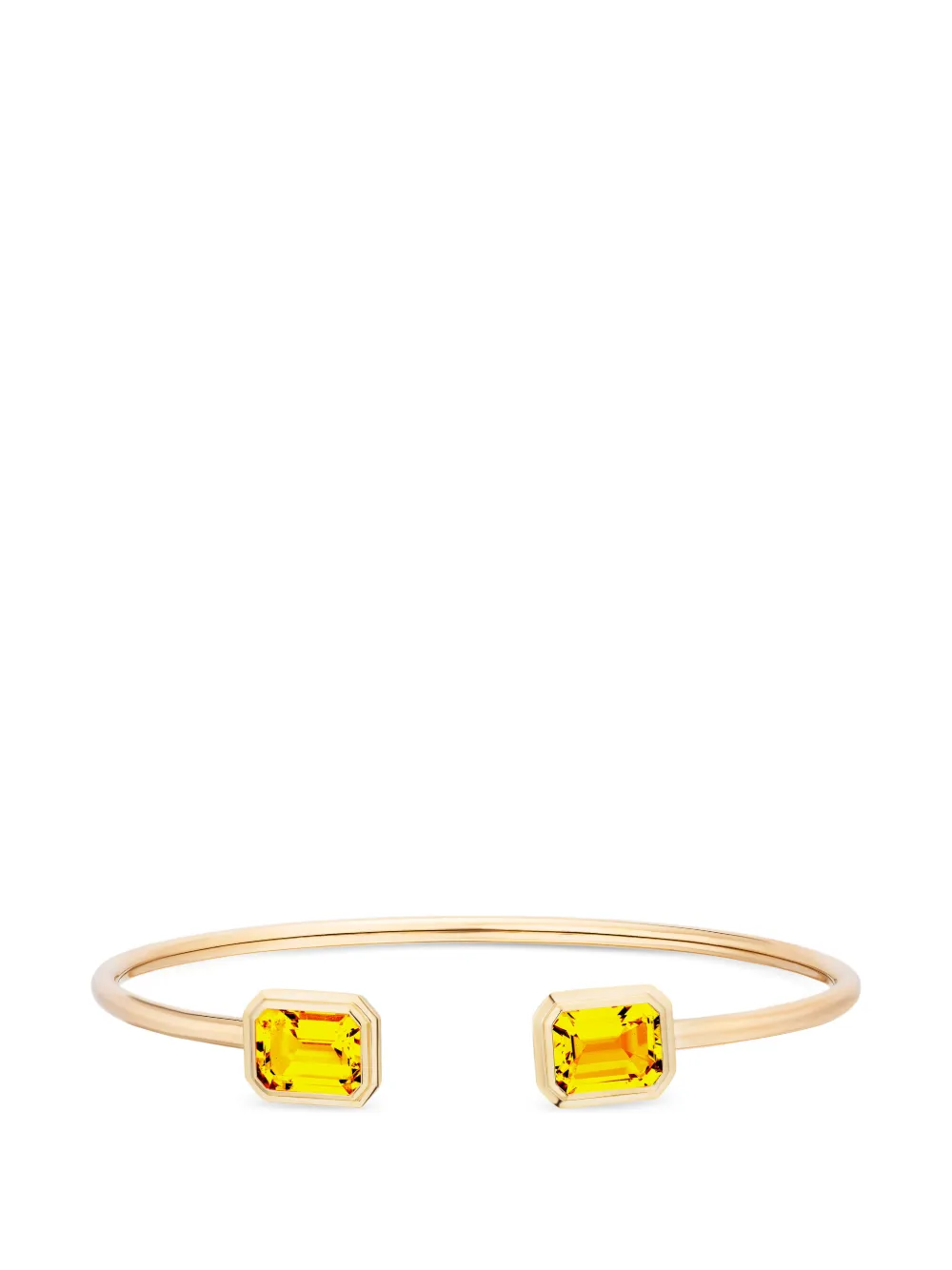 Goshwara Manhattan citrine bracelet - Oro