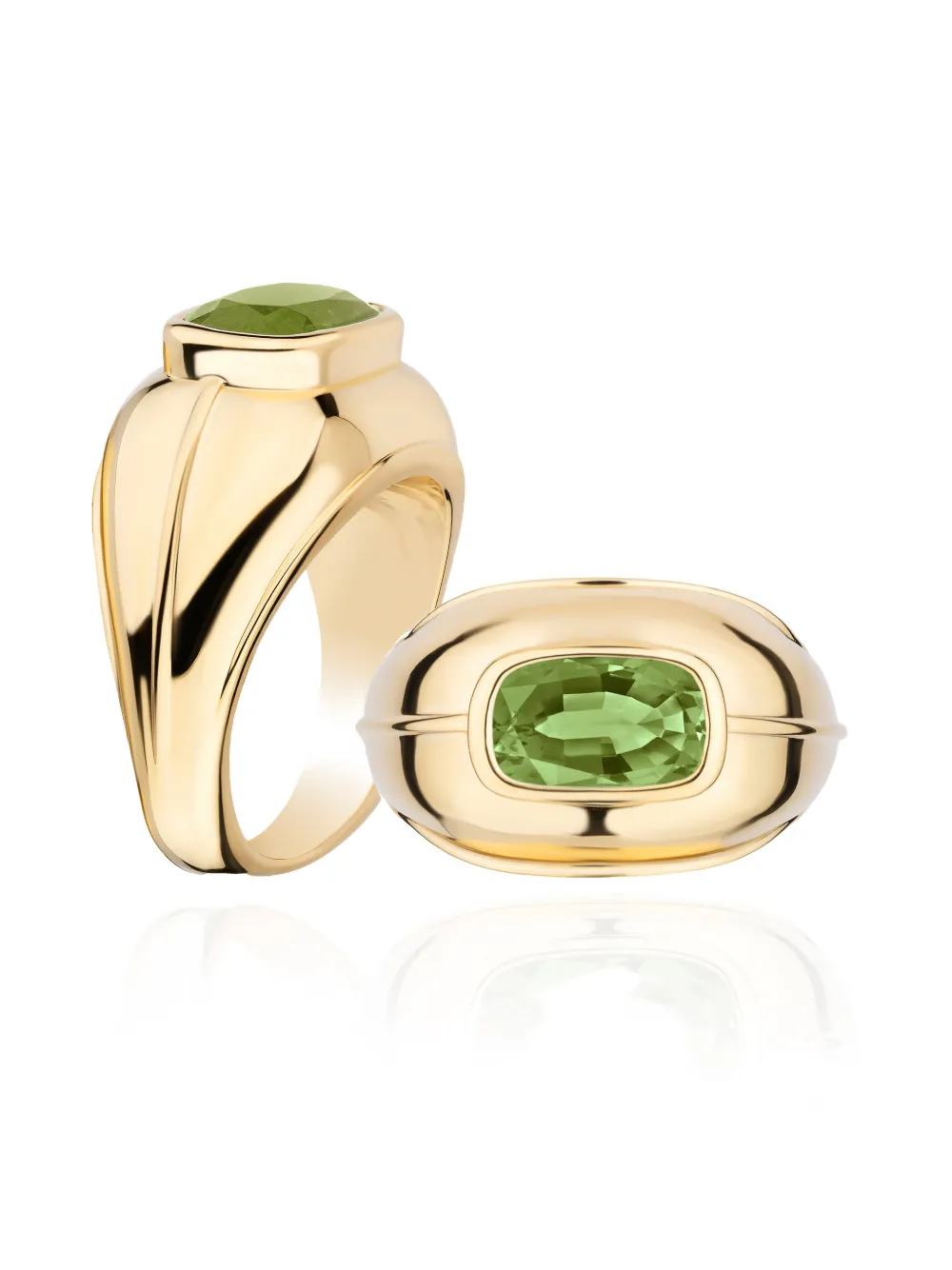 Goshwara G One cushion-cut ring - Oro