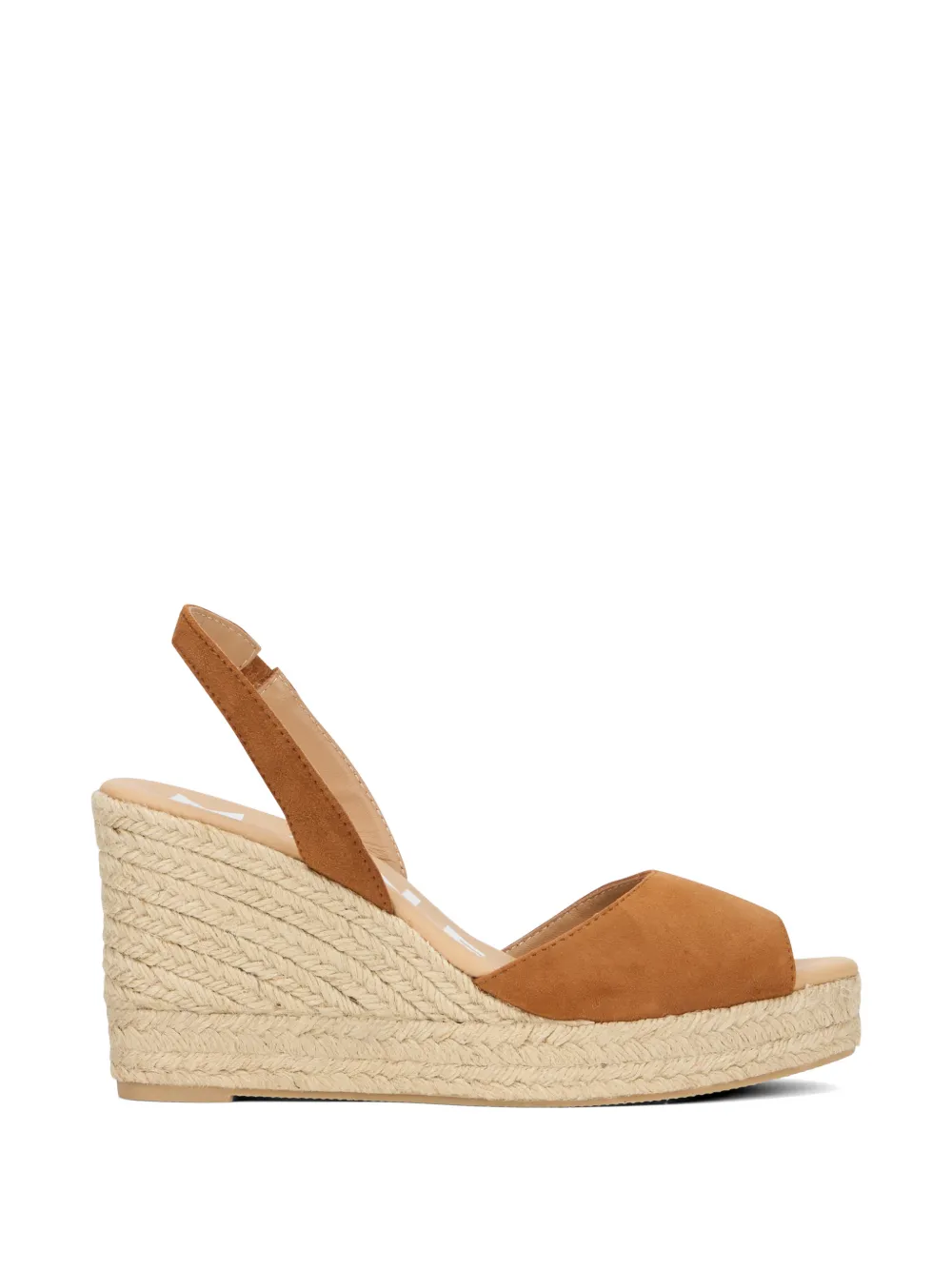 Manebi suede espadrille wedge espadrilles Bruin