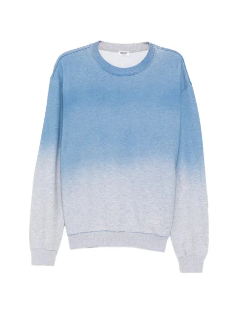 Moschino ombre-effect sweatshirt