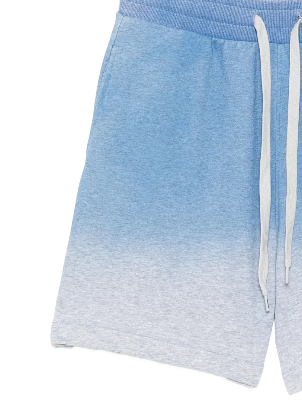 Moschino Shorts met ombré-effect Blauw