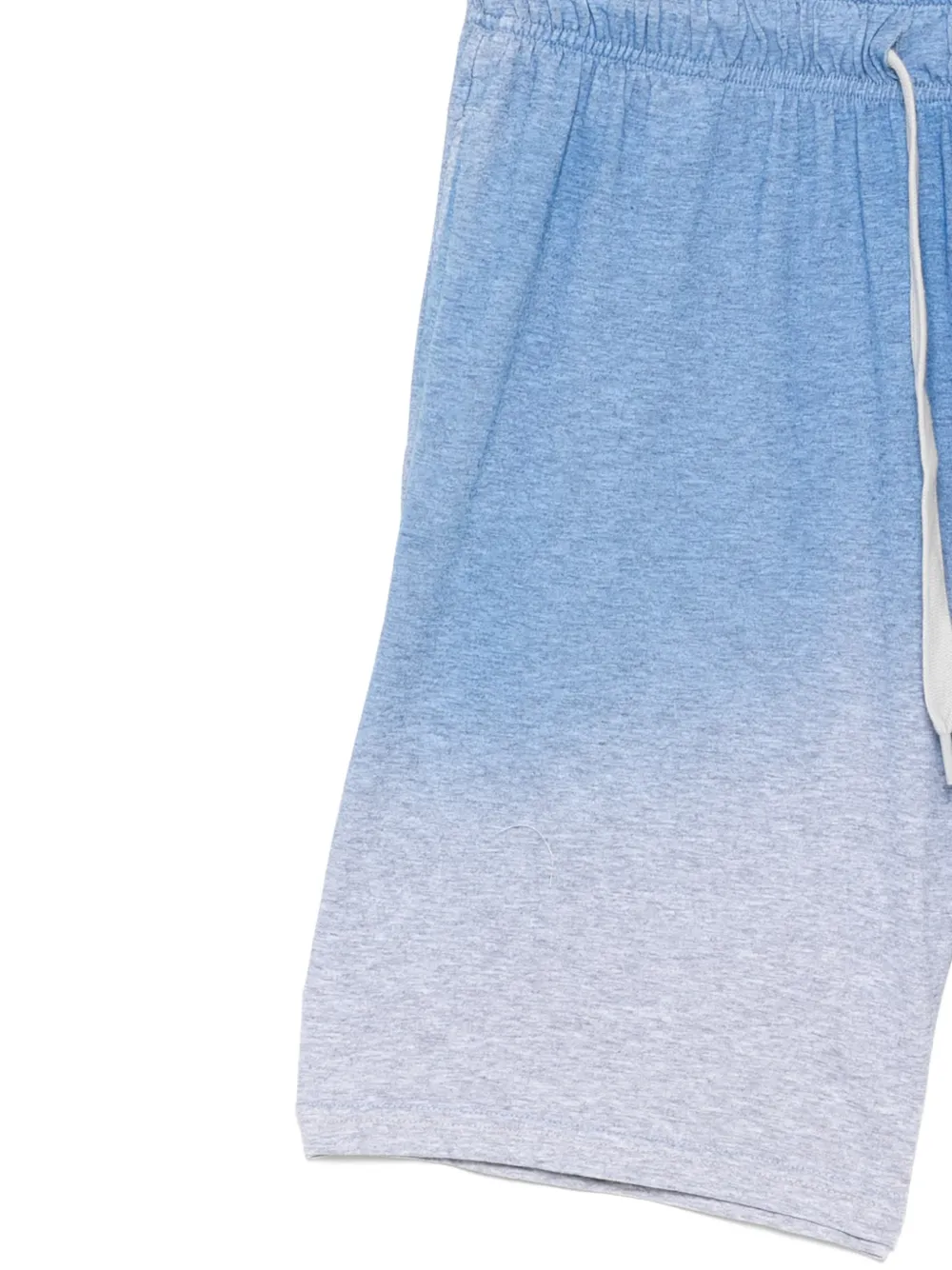 Moschino Shorts met ombré-effect Blauw