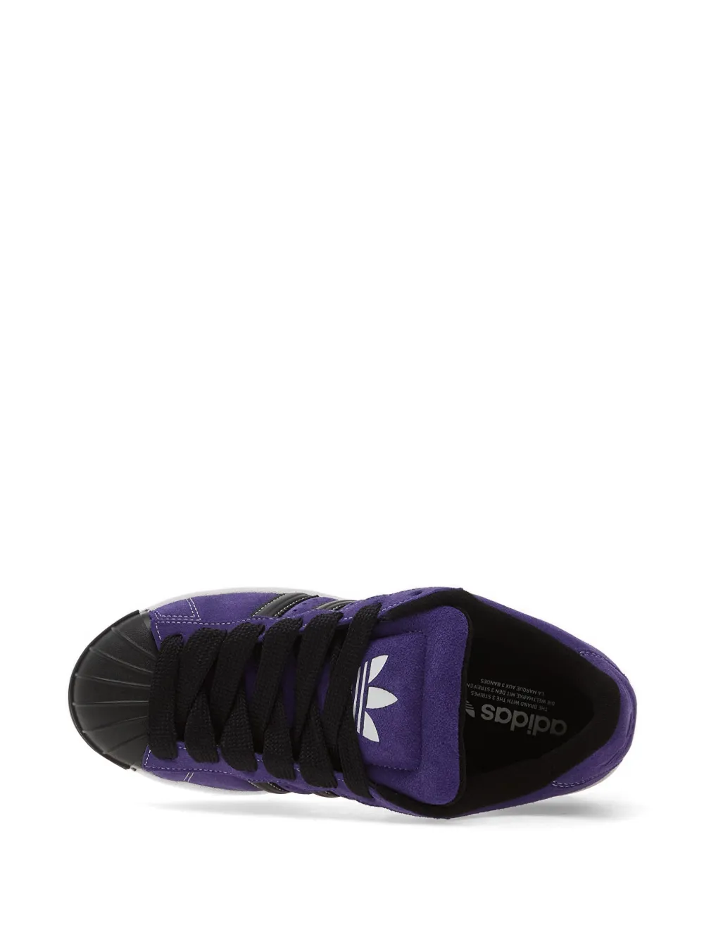 adidas Superstar St Core gestreepte sneakers Paars