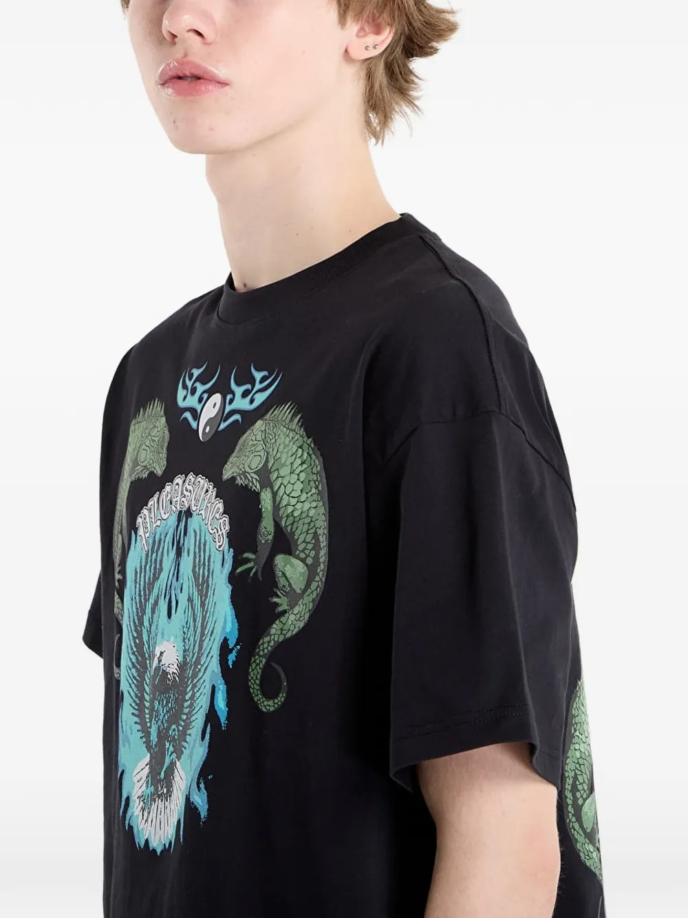 Pleasures Need T-shirt met grafische print Zwart