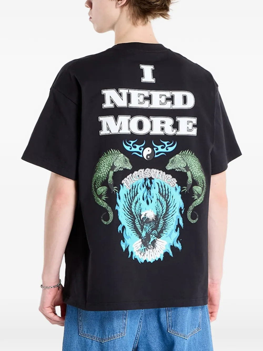 Pleasures Need T-shirt met grafische print Zwart