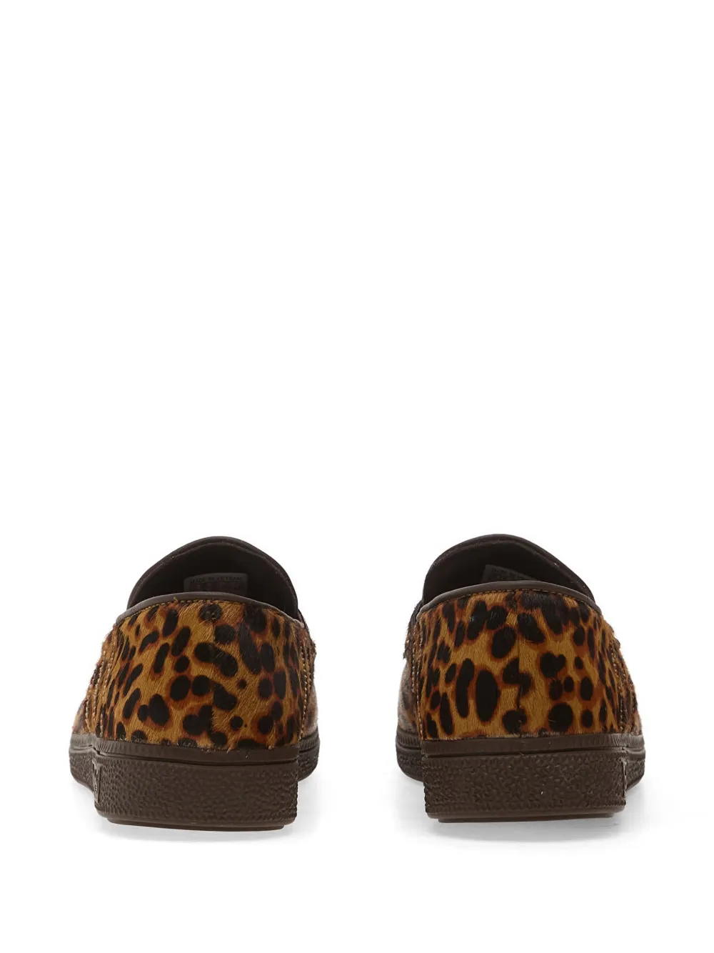 adidas Handball Spezial leren sneakers met luipaardprint Bruin