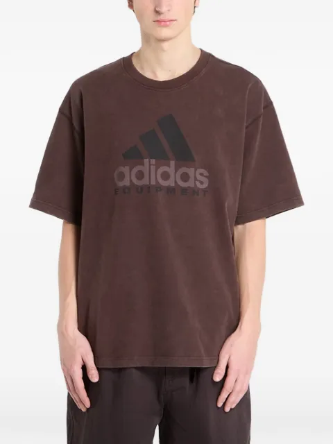 adidas logo-print T-shirt