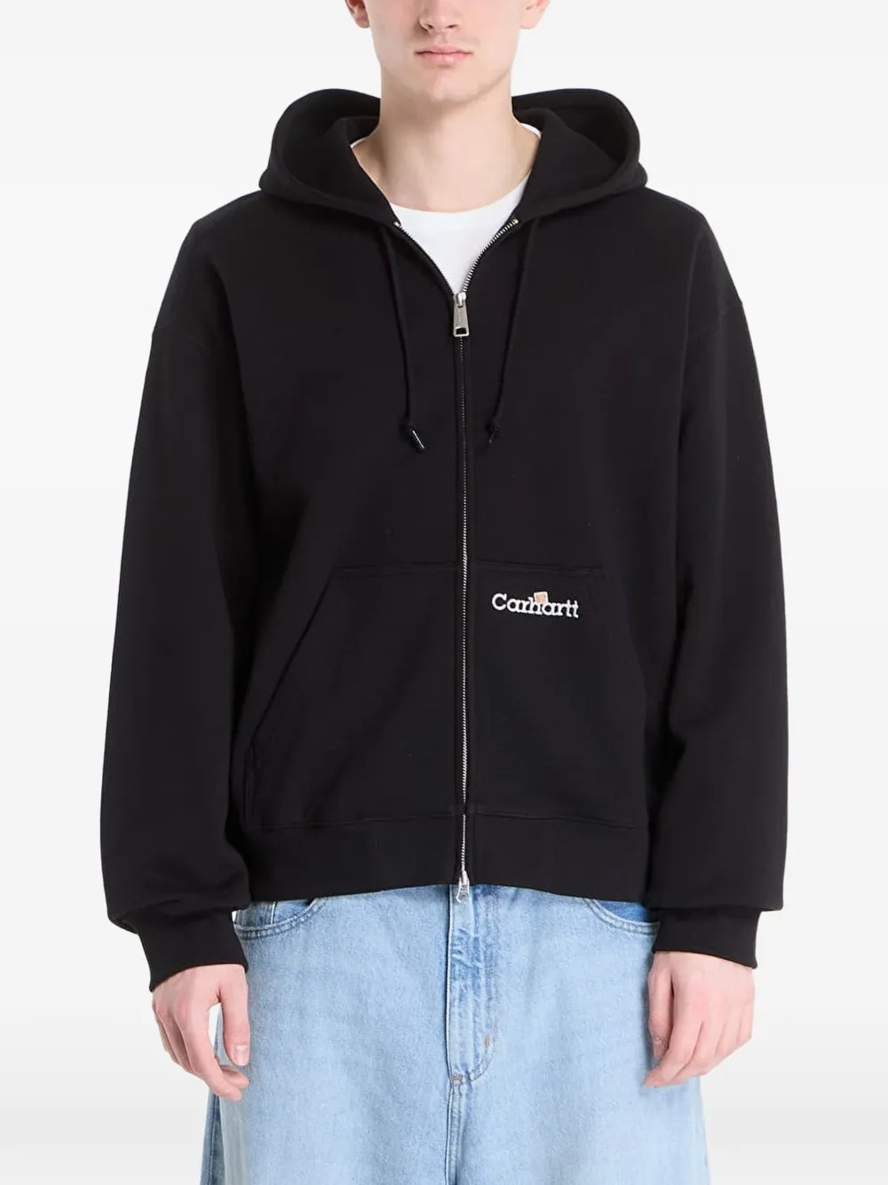 Carhartt WIP hooded zip jacket - Nero