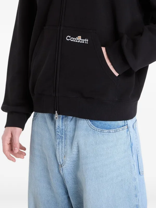 Carhartt WIP Hooded Zip Jacket | Black | FARFETCH Carhartt WIP Hooded Zip Jacket | Black | FARFETCH