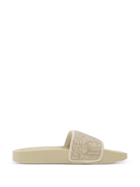 The North Face logo  sandals