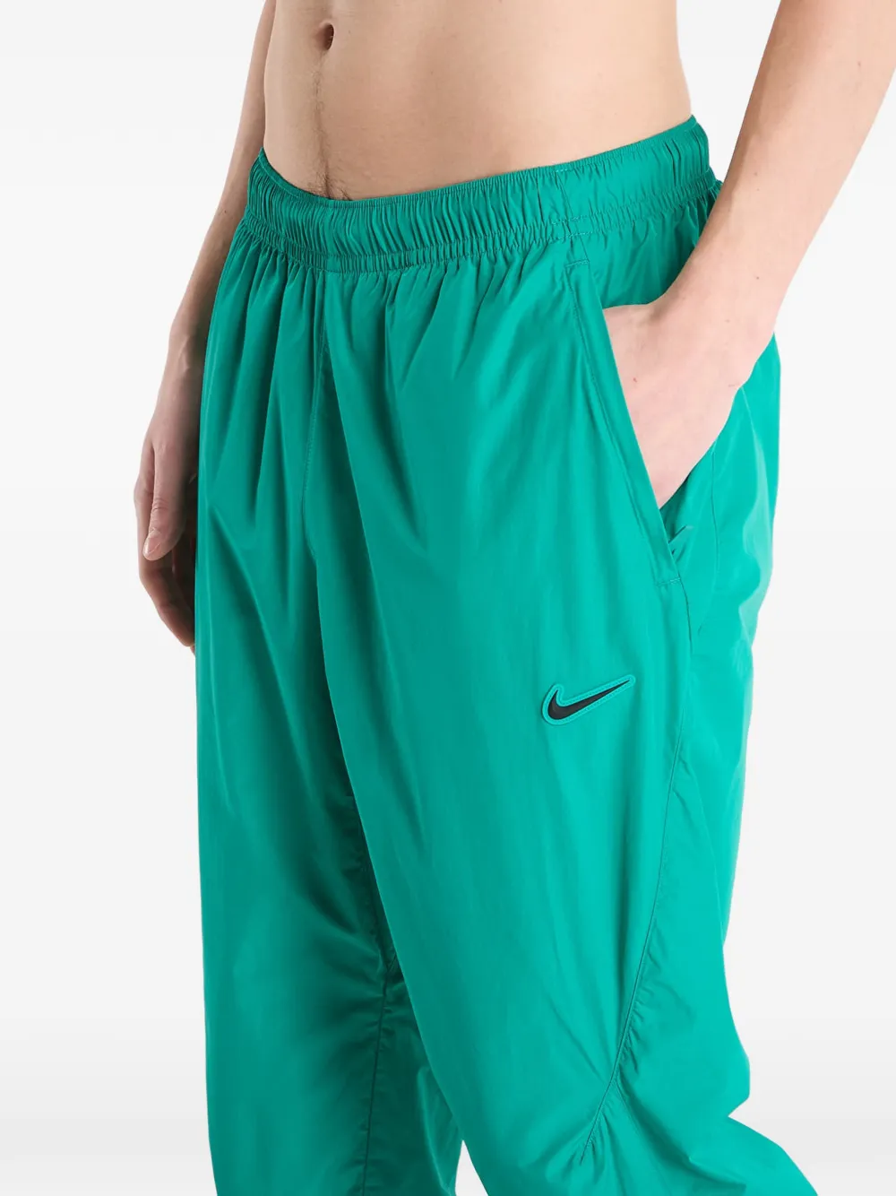 Nike Trainingsbroek met logodetail Groen