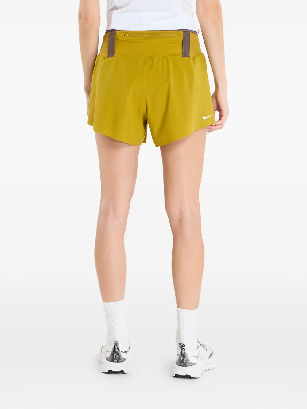 Nike Hardloopshorts met logodetail Groen