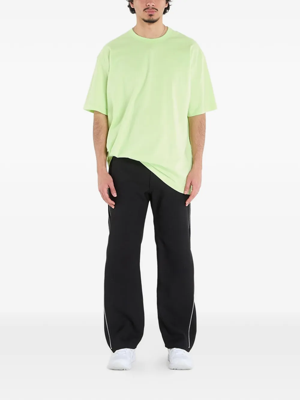 Comme Des Garçons Shirt T-shirt met logoprint Groen