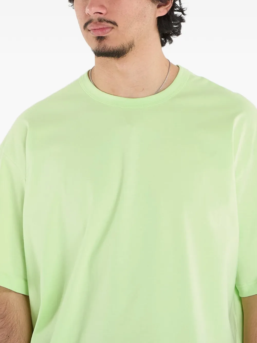Comme Des Garçons Shirt T-shirt met logoprint Groen