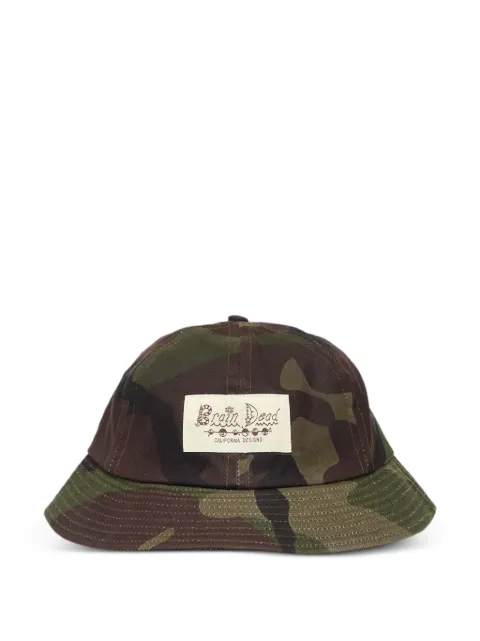 Brain Dead camouflage-pattern hat