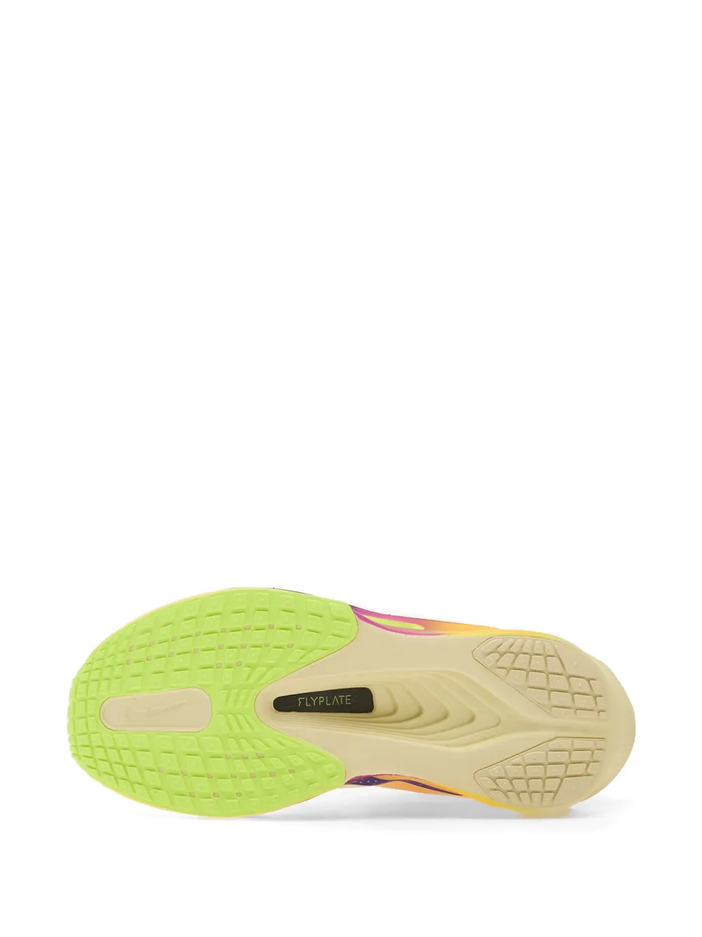 Nike Zoom Fly 6 road racing sneakers Geel