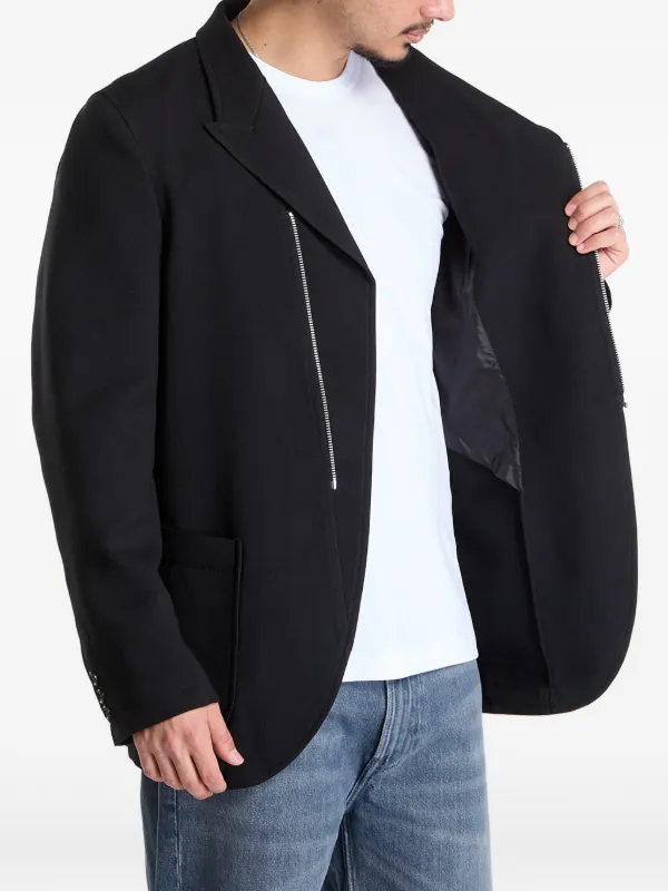 comme des garçon BLACK jacket Comme Des Garçons Shirt zip-closure Jacket | Black | FARFETCH SG