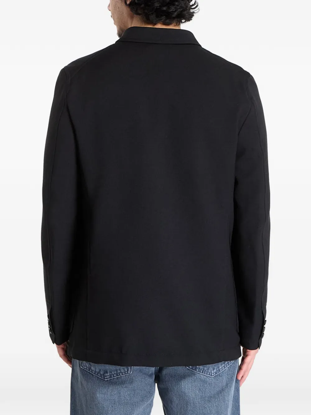 Comme Des Garçons Shirt zip-closure Jacket | Black | FARFETCH SG